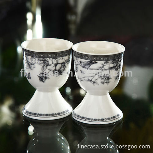 Elegant New Bone China Egg Holders